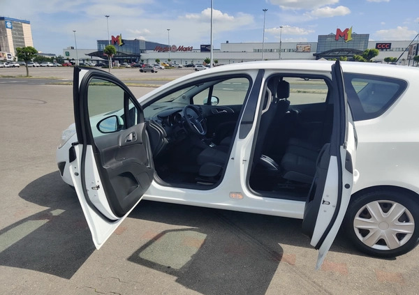 Opel Meriva cena 24900 przebieg: 164700, rok produkcji 2012 z Poznań małe 352